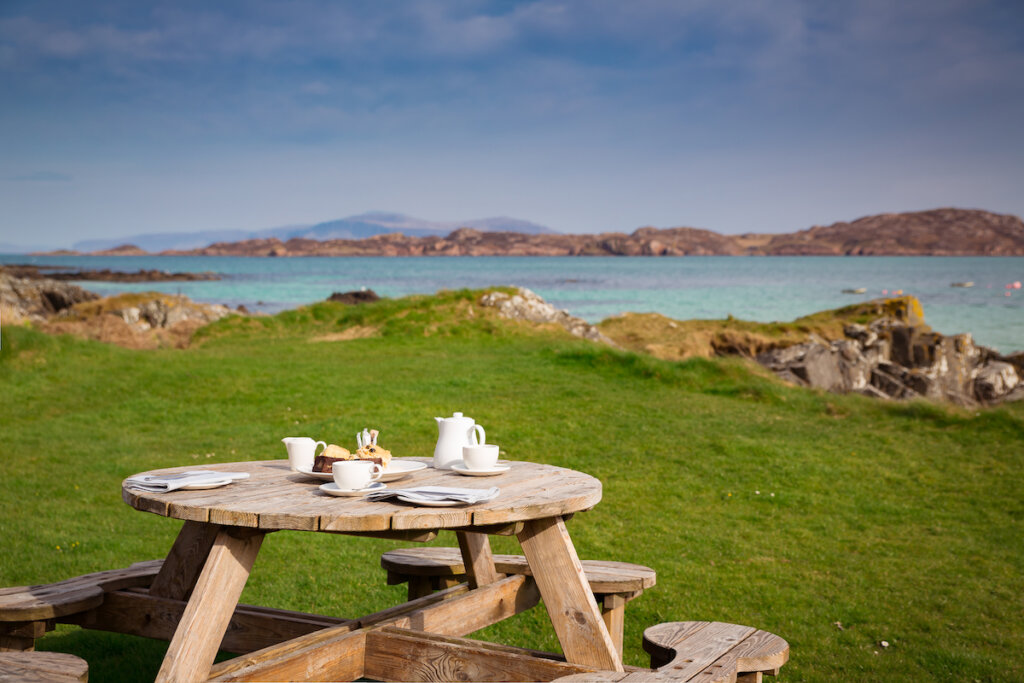 Argyll Hotel Iona garden